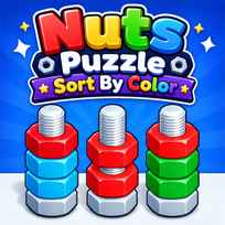Nuts Puzzle: Sort By Color