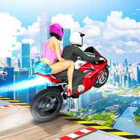 Ramp Bike Jumping
