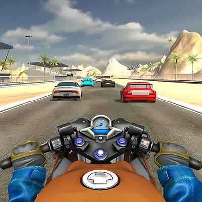Motorcycle Racer: Road Mayhem 🕹️ Play Now for Free | RocketGames