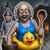 Granny in Sauna