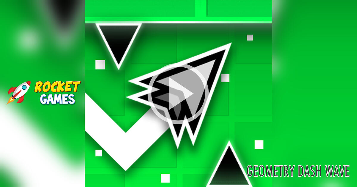 Geometry Dash Wave 🕹️ Play Now for Free | RocketGames