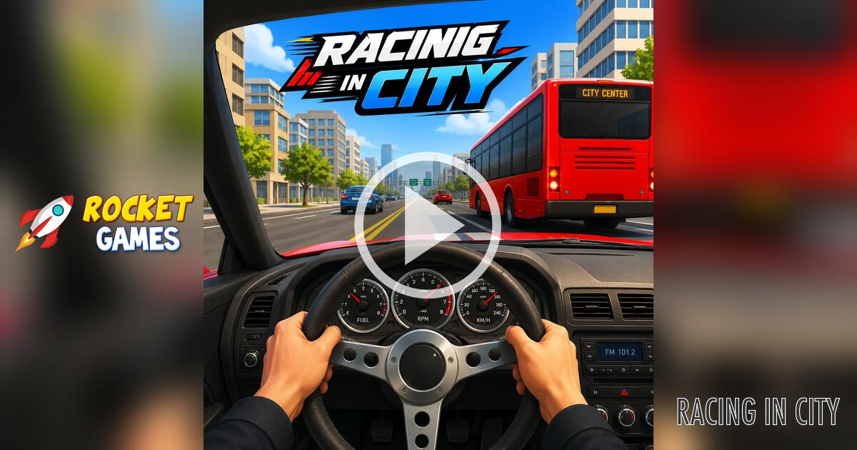 Rocket Racing F Racing in City 🕹️ Play Now for Free | RocketGames