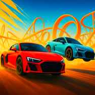 Hover Racer Drive 🕹️ Play Now for Free | RocketGames