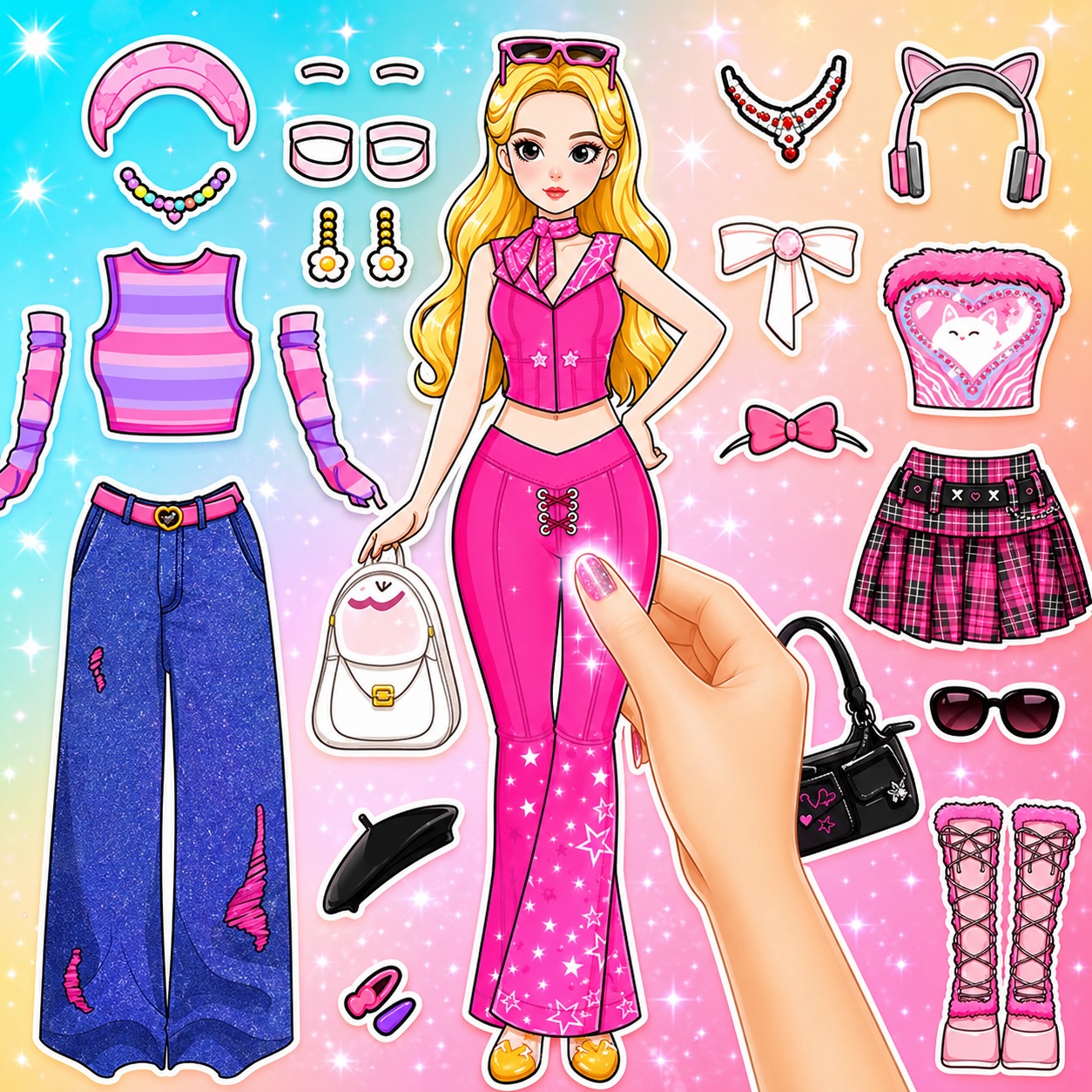 paper doll fashion dress up PAPER DOLLS ROOM TRANSFORMATION NEW CLOTHES DRESS UP DIY
